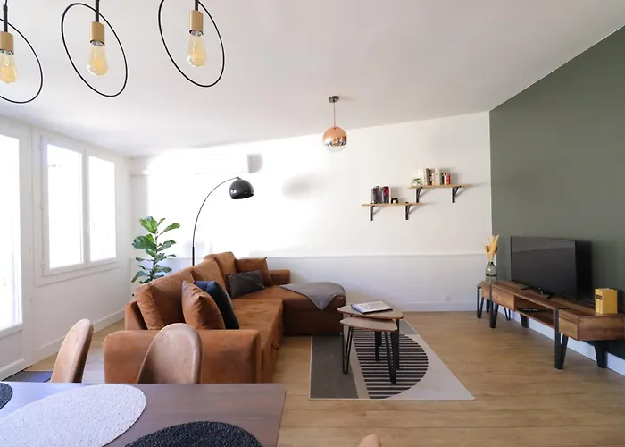 Le Patio - Spacieux T3 Avec Climatisation Et Jardin Privatif