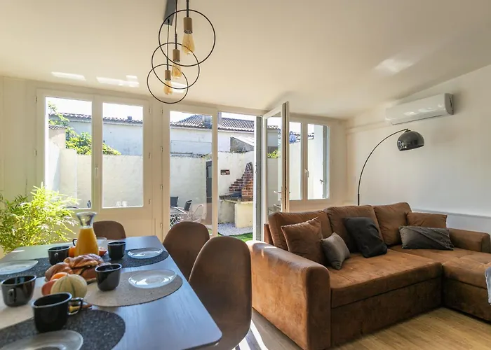 Le Patio - Spacieux T3 Avec Climatisation Et Jardin Privatif