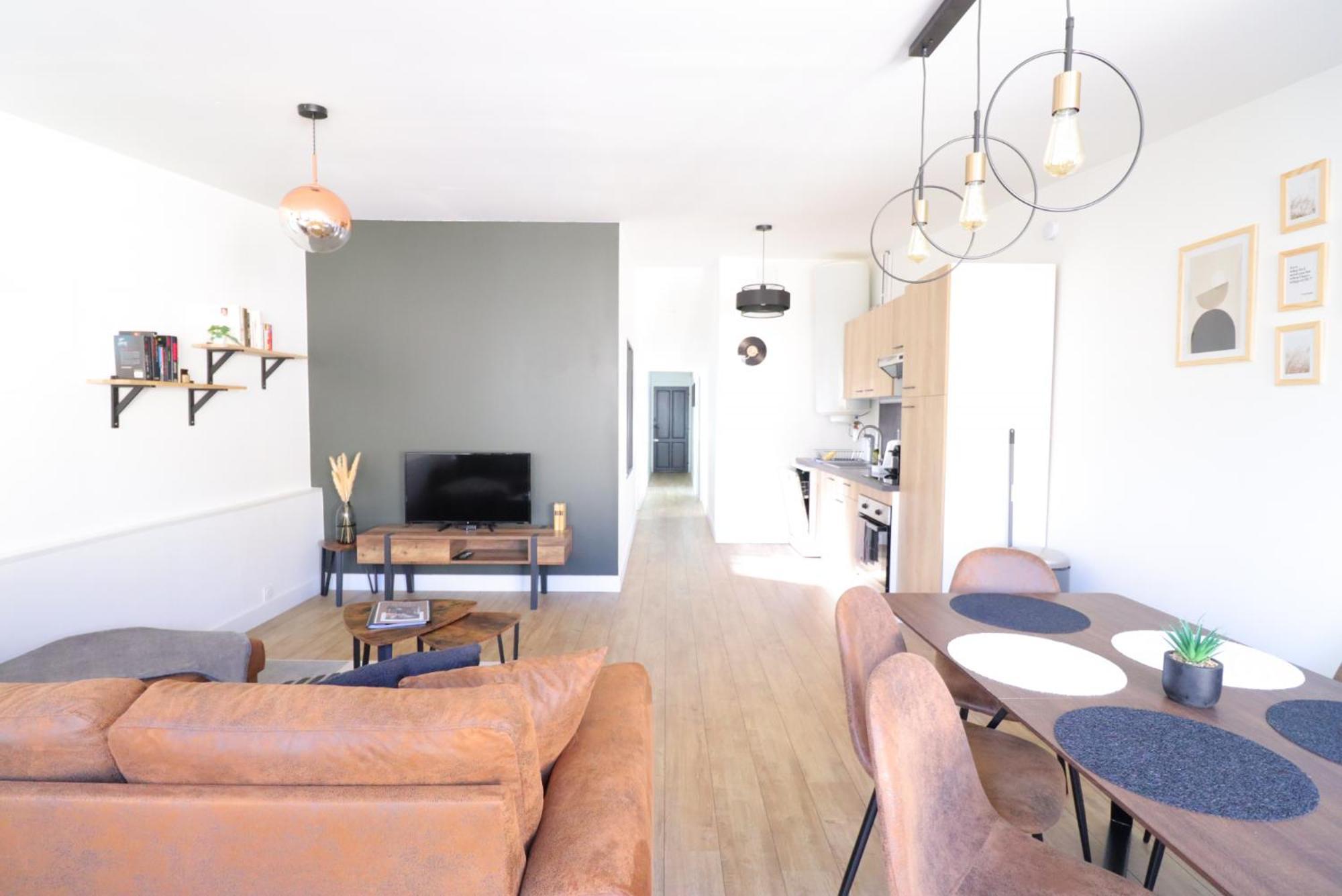 Le Patio - Spacieux T3 Avec Climatisation Et Jardin Privatif Apartment Bergerac