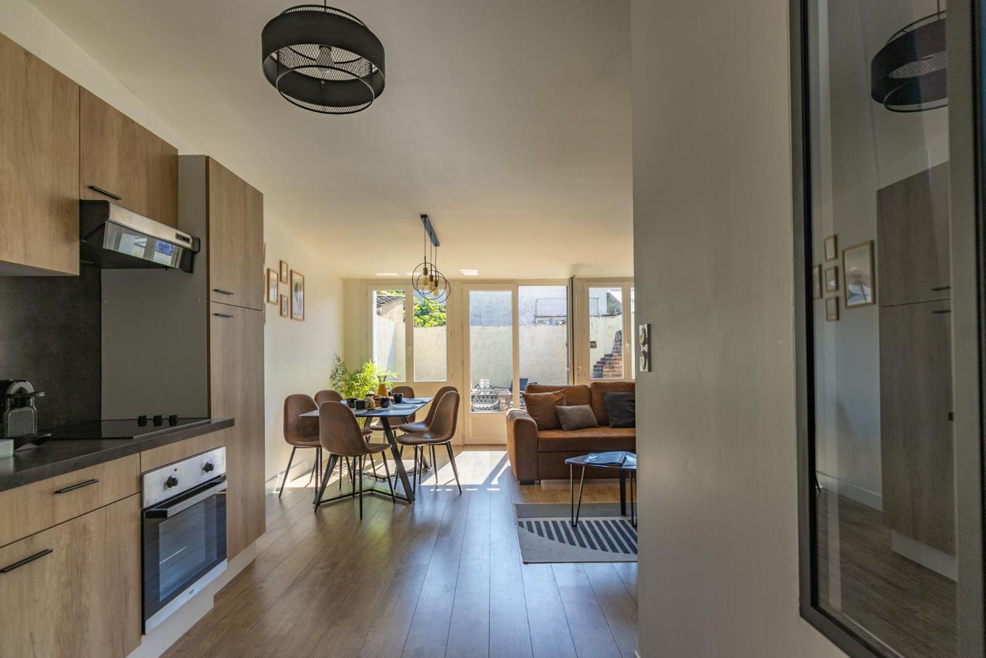 Apartamento Le Patio - Spacieux T3 Avec Climatisation Et Jardin Privatif Bergerac