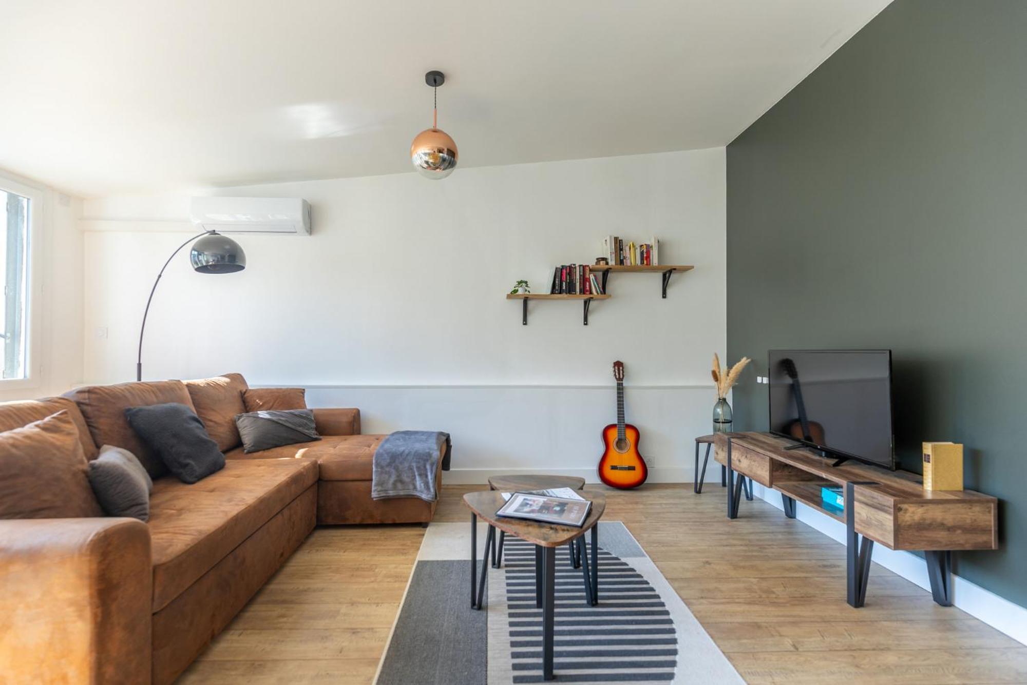 Le Patio - Spacieux T3 Avec Climatisation Et Jardin Privatif Apartamento