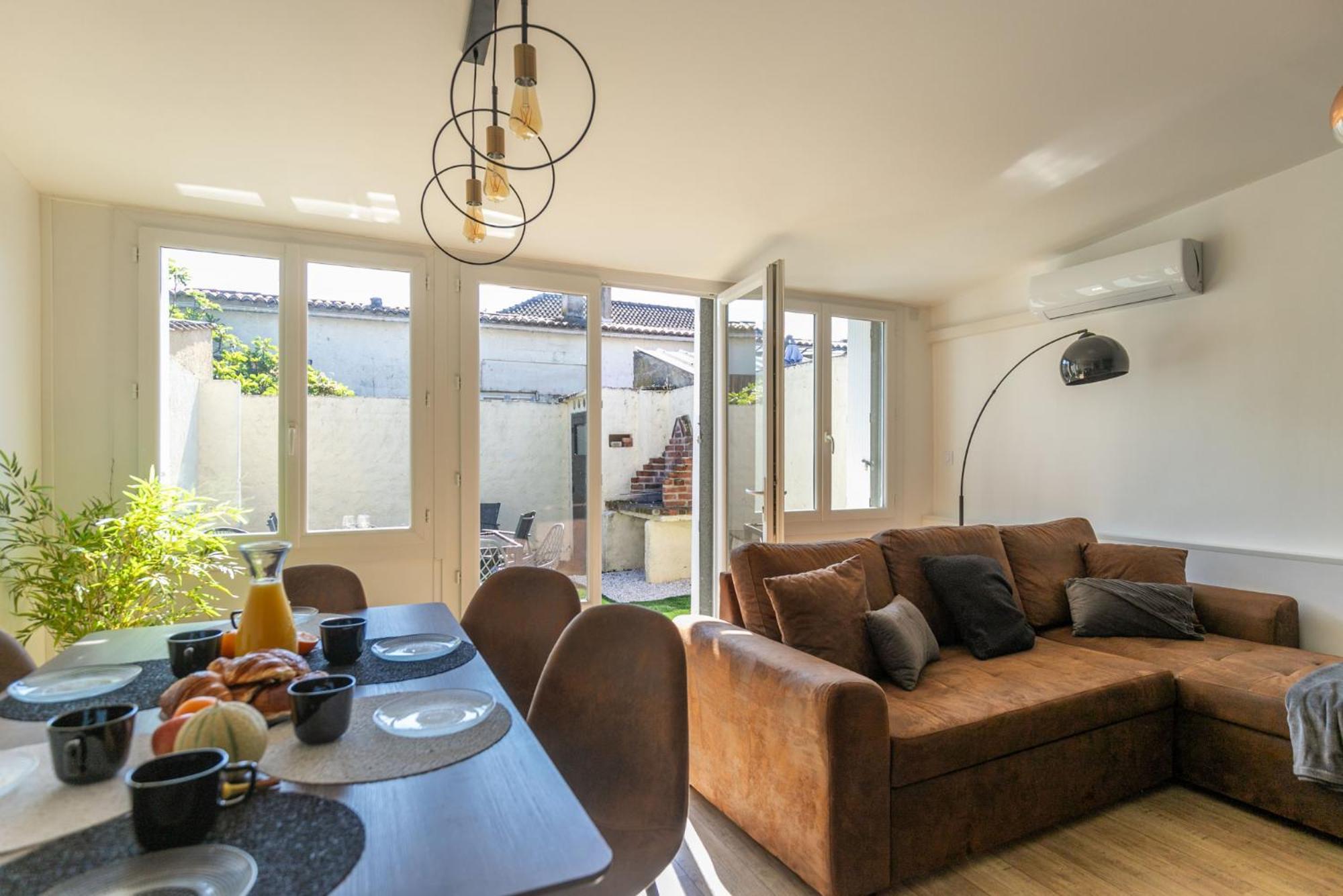 Le Patio - Spacieux T3 Avec Climatisation Et Jardin Privatif Apartamento Bergerac
