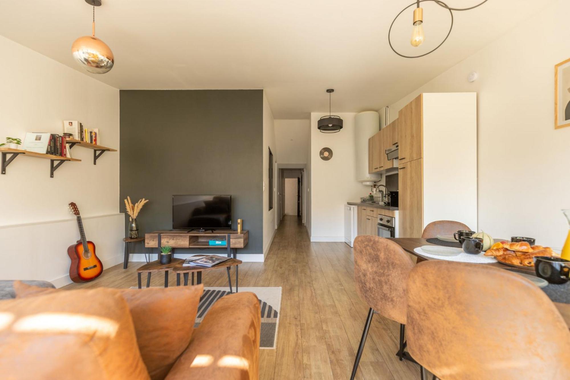 Le Patio - Spacieux T3 Avec Climatisation Et Jardin Privatif Apartamento Bergerac