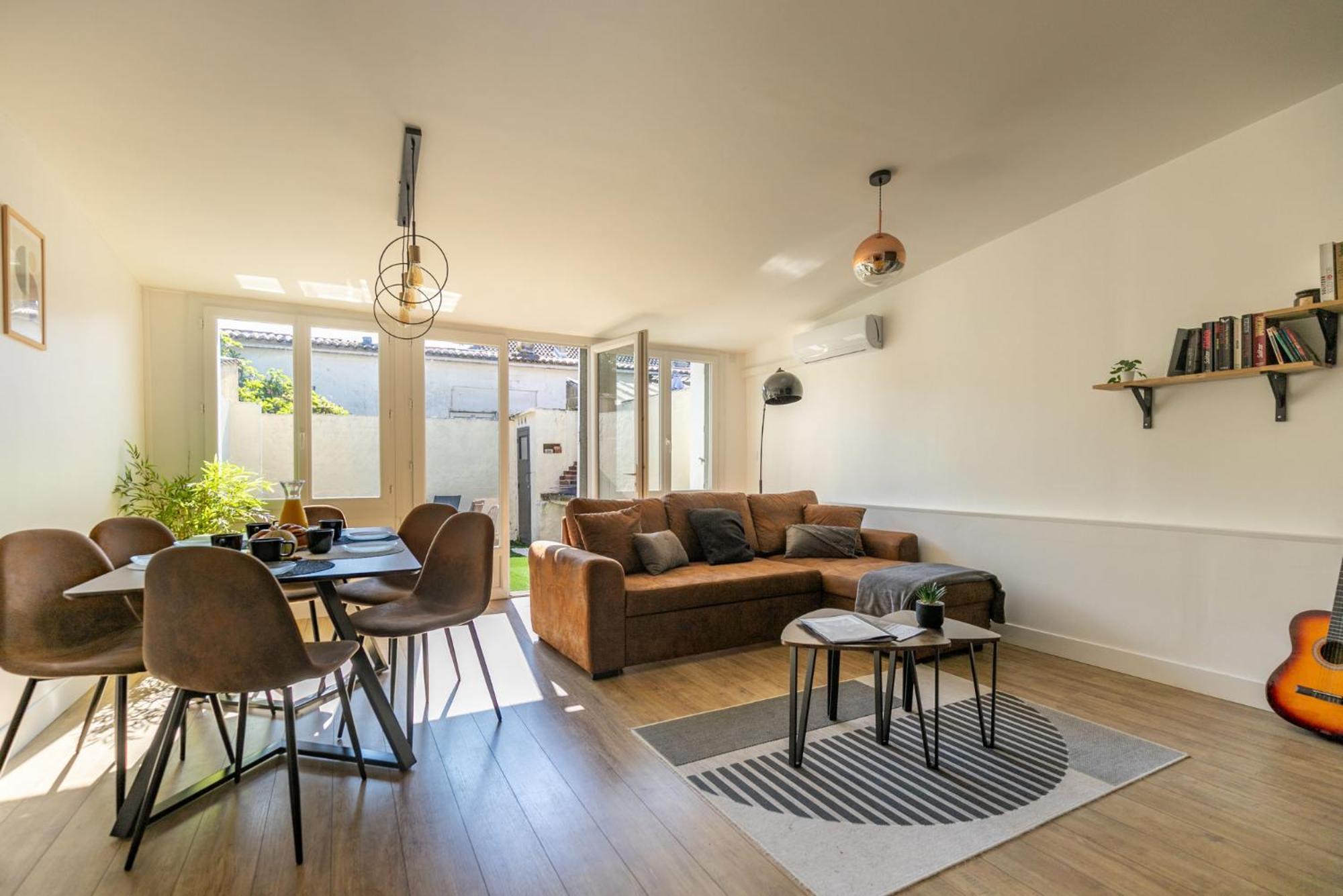 Le Patio - Spacieux T3 Avec Climatisation Et Jardin Privatif * Bergerac
